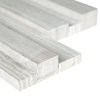 Msi White Oak 3D Ledger Panel 6 In. X 24 In. Honed Marble Wall Tile, 6PK ZOR-PNL-0044